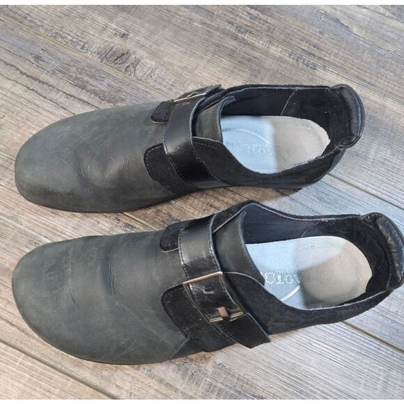 Naot Tane Comfort Shoes Monk loafers in sleek black Womens Size 10 41 - Picture 3 of 8